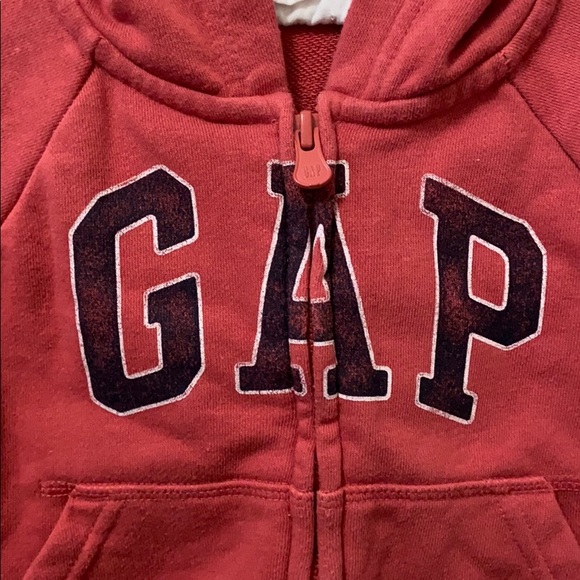 GAP Mickey Mouse & Donald Duck Red Hoodie - Picture 2 of 9